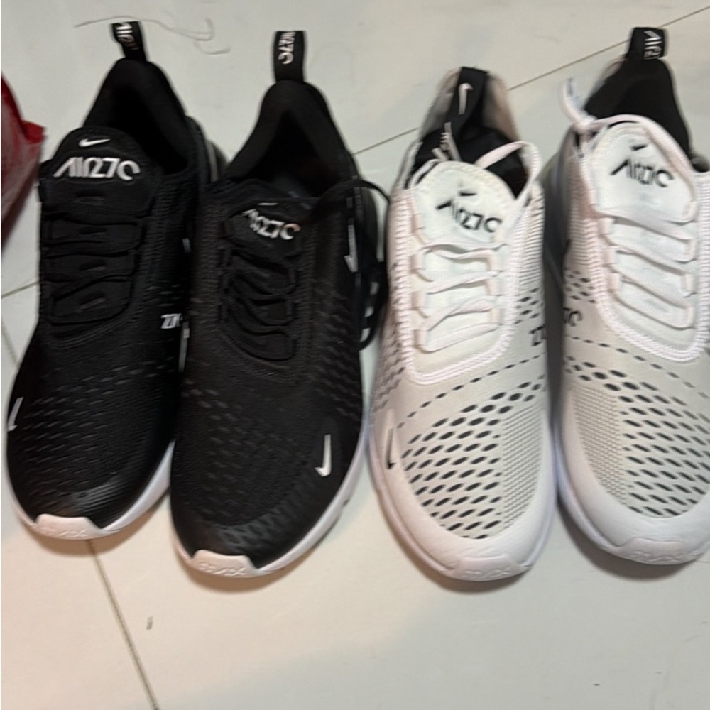 Nike Air Zoom Sneakers - Black and White